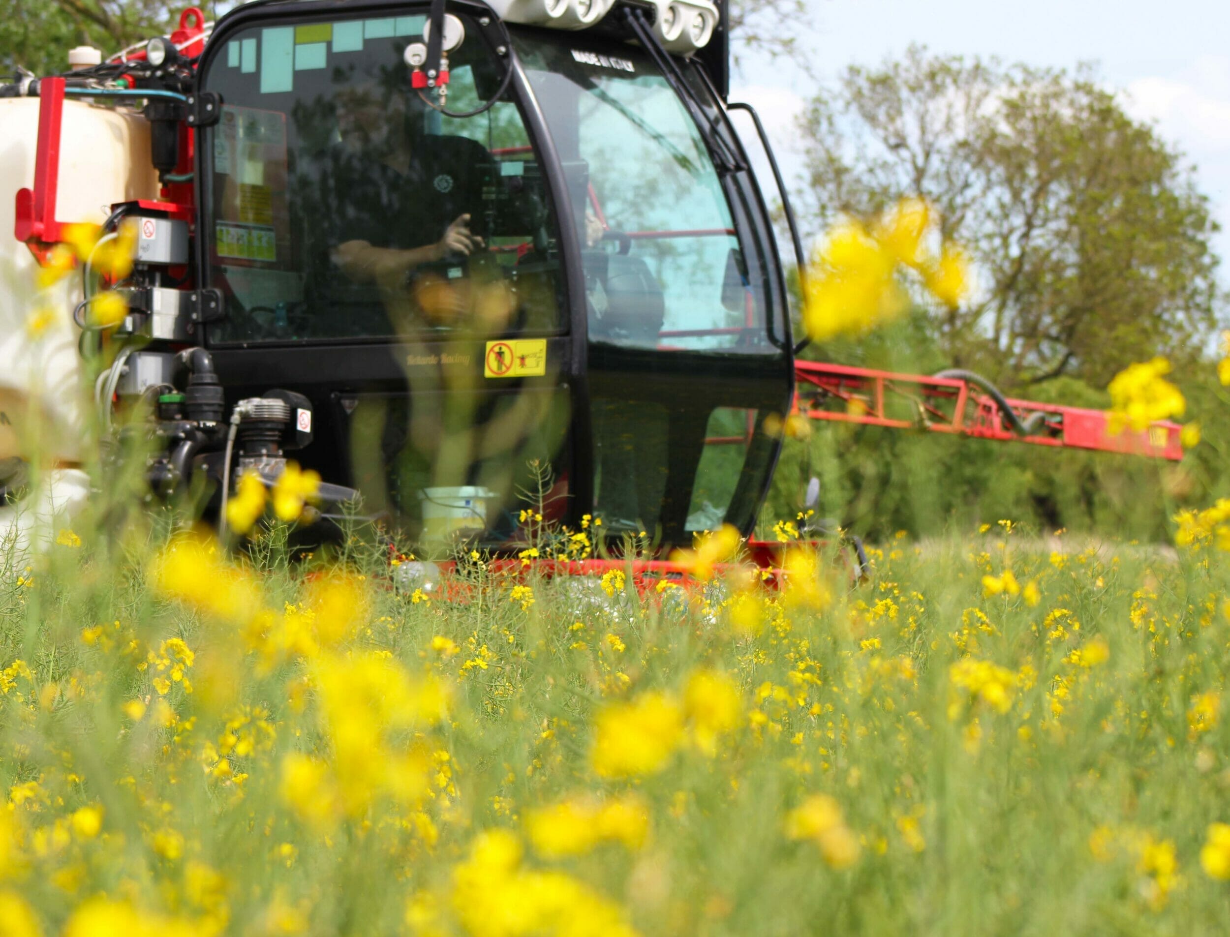 Ryan Kemp OSR crop and plot sprayer