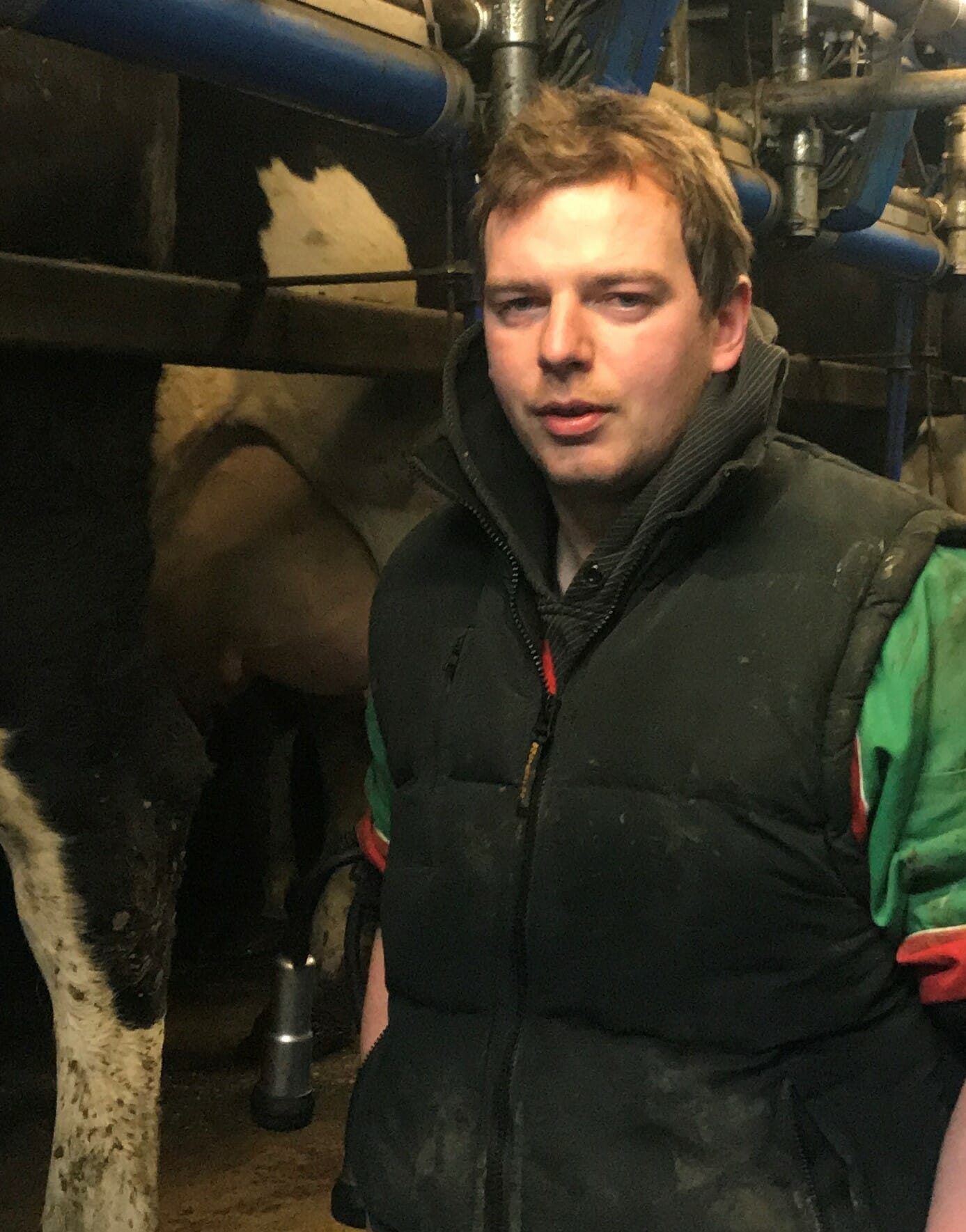 Dairy Farmer and Milk Producer, Alan Richard