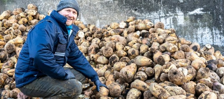 Farmer-Roger-James-with-Robbos-fodder-beet-from-LG